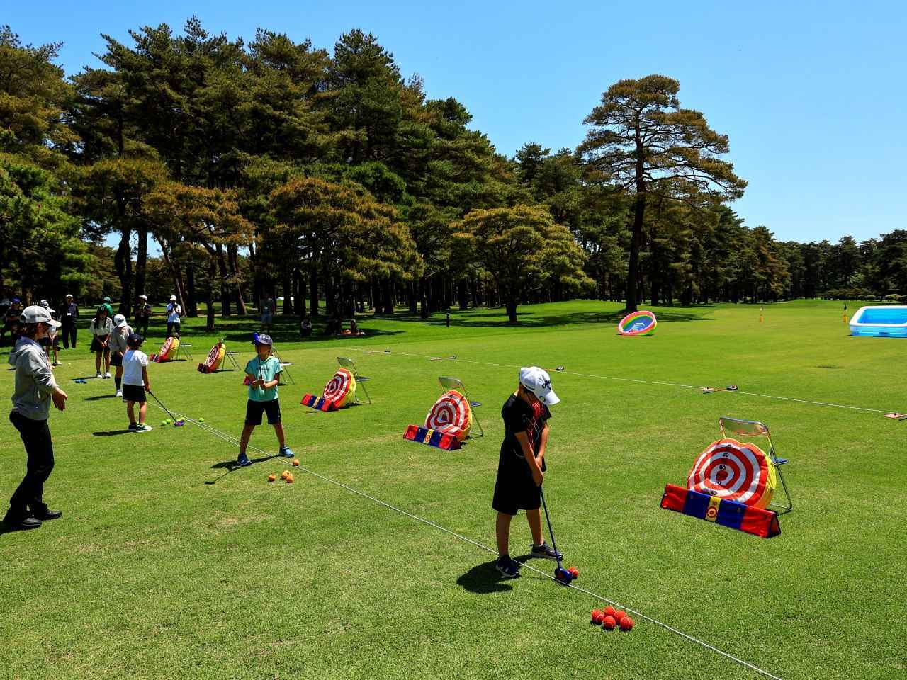 画像: スナッグゴルフ体験教室は、土曜・日曜に開催