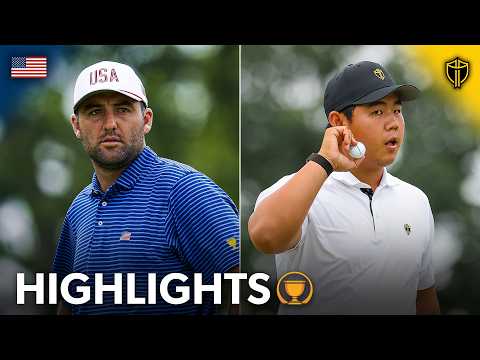 画像3: Presidents Cup Highlights | Day 1 | Four-ball | 2026 www.youtube.com