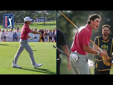 画像: 21-year-old Jackson Koivun comes up CLUTCH on the 18th hole of the Presidents Cup! www.youtube.com