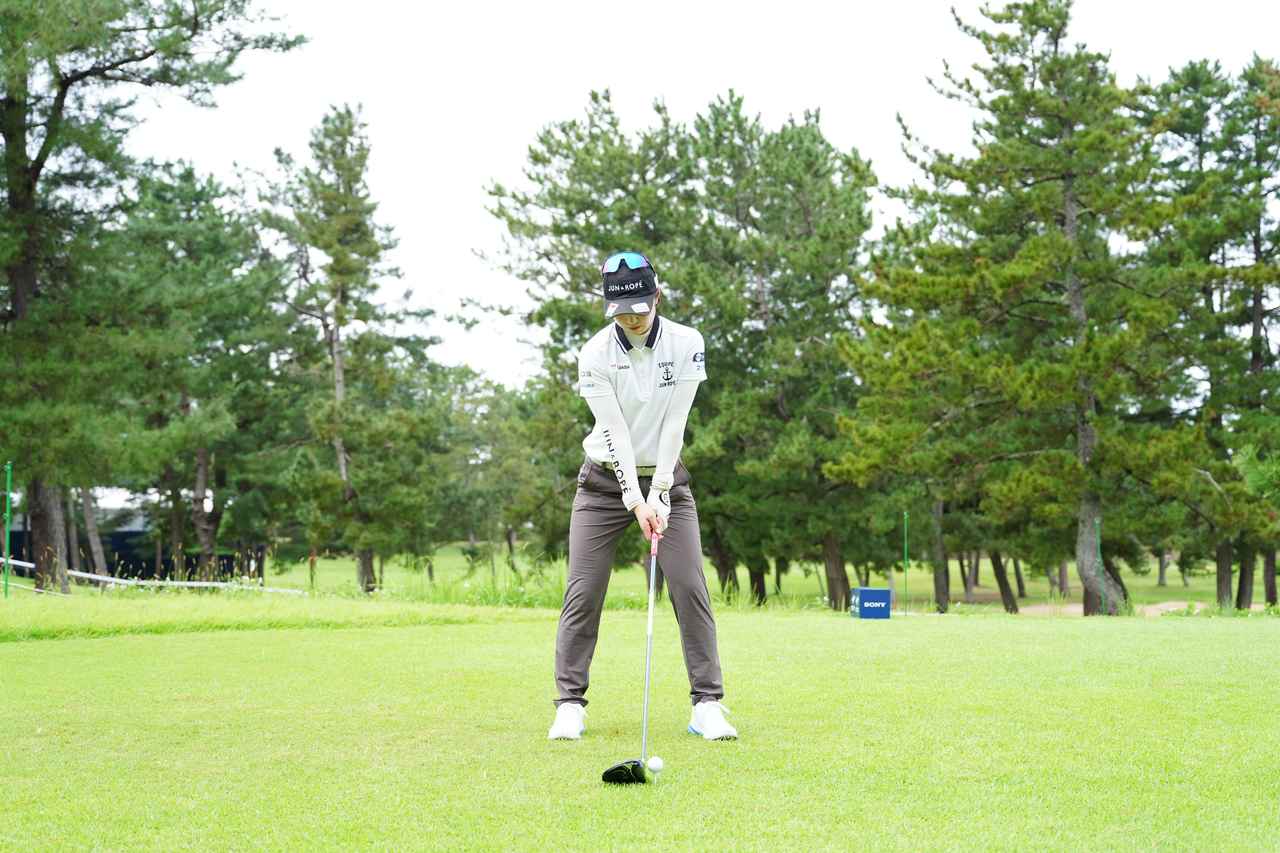 画像 : 1番目の画像 - 【写真】蛭田みな美のドライバーショット連続写真（撮影/岡沢裕行） - みんなのゴルフダイジェスト