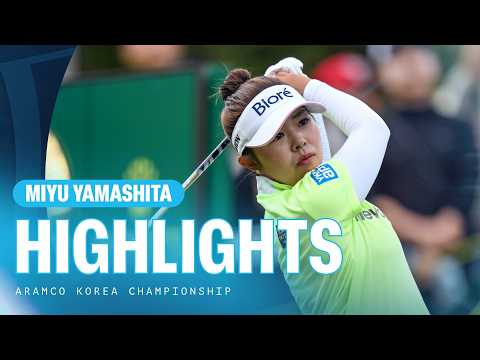 画像1: Miyu Yamashita | Final Round Highlights | 63 (-9) Course Record | Aramco Korea Championship www.youtube.com