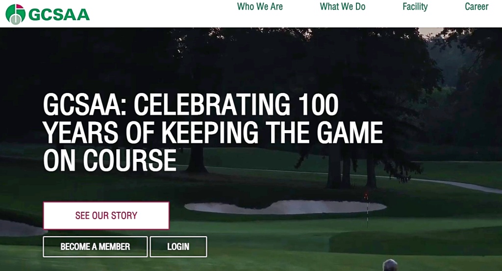 画像: 全米ゴルフコース管理者協会（GCSAA）のHPより