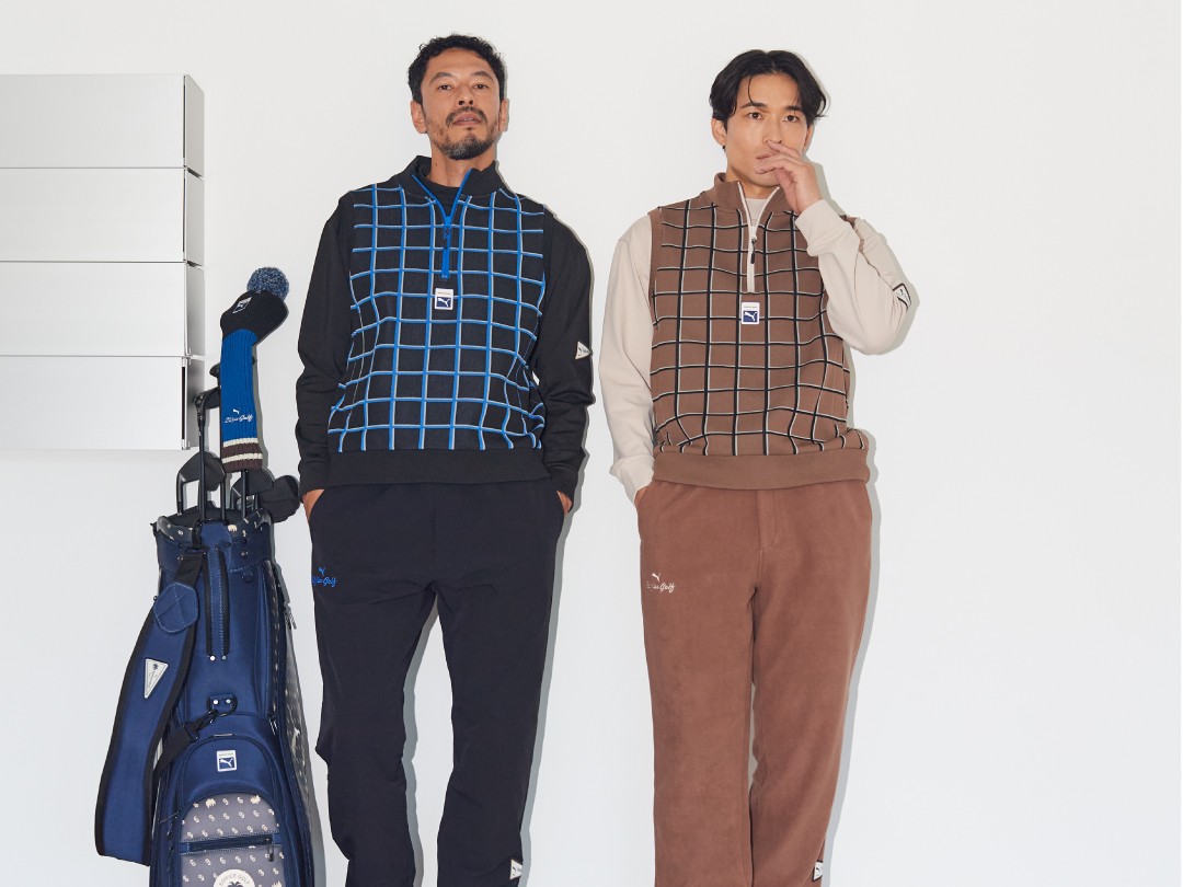 画像: PUMA GOLF × ÉDIFICE GOLF コレクション第2弾