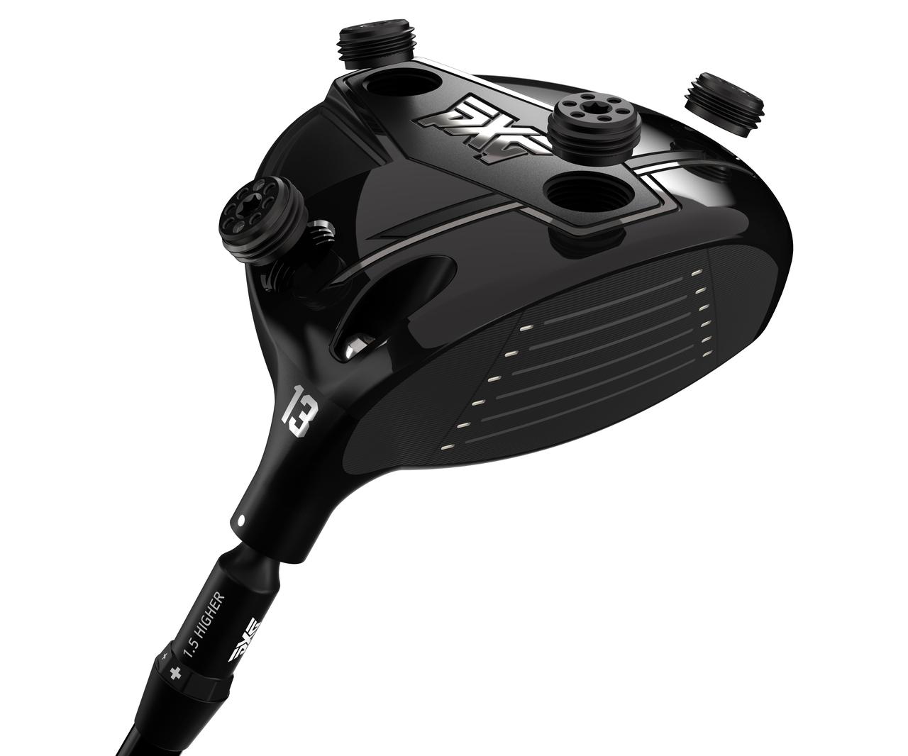 画像: PXG独自の精密ウェイトテクノロジーにより、ソール4カ所にウェイトを配置