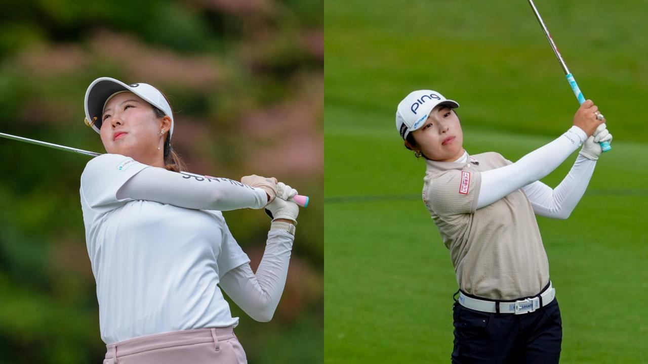 画像: 3位タイにつけた髙野と大会連覇に届かなかった佐久間