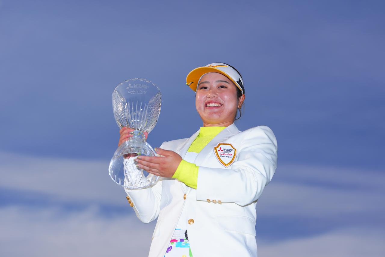 画像: ツアー初優勝を飾った仲村果乃(撮影/姉崎正)