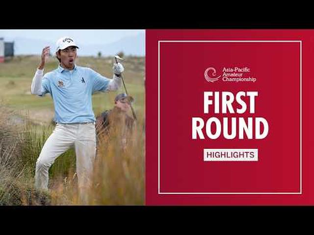 画像: First Round Highlights | 2026 Asia-Pacific Amateur Championship www.youtube.com