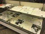 画像: サインなどの展示の様子