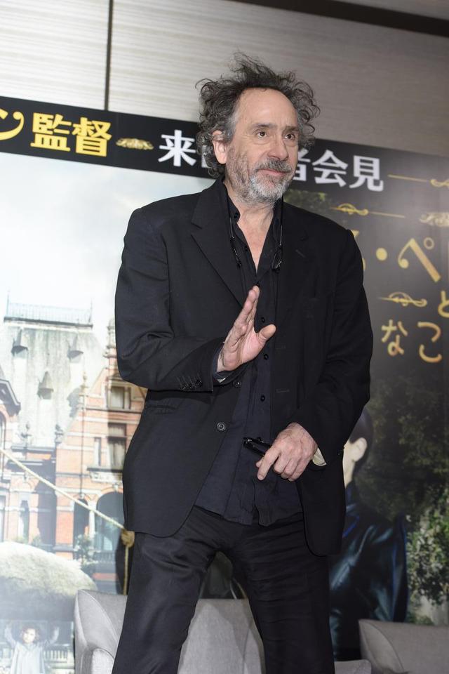 画像: 来日したバートン監督 撮影:久保田司