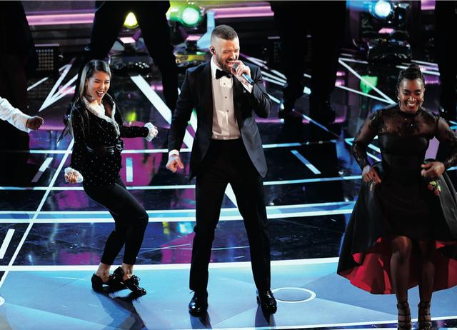 画像: オープニングはジャスティン・ティンバーレークのシング&ダンス