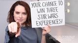 画像: チャリティ企画を発表したデージー・リドリー www.starwars.com