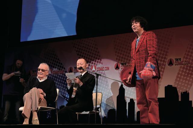 画像: 杉山氏のトークショーにスタン・リーが