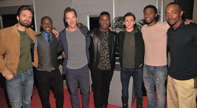 画像: 『アベンジャーズ/インフィニティ・ウォー』の面々とD23に出席 Photos by Getty Image