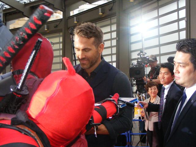 画像3: 「デッドプール2」ライアン・レイノルズ初来日!スペシャルイベントin六本木に行ってきた!編集Kの突撃レポート