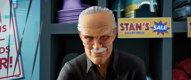 画像: スタン・リーの登場シーンに涙する