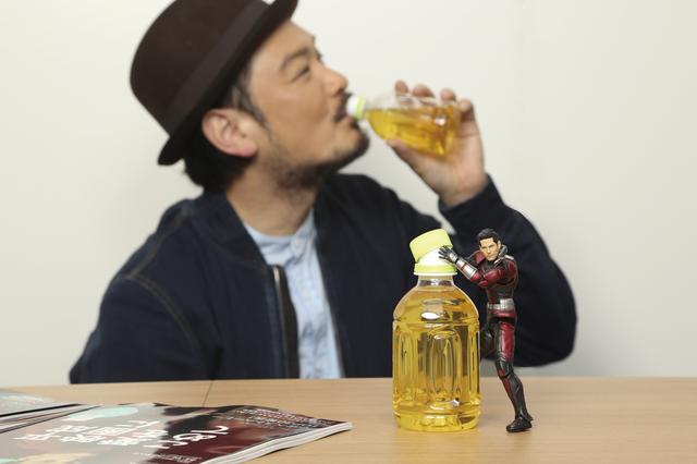 画像: 「アントマンを主役にしつつ、自分も一緒に写り込むっていうのも楽しい。こんな感じですね」