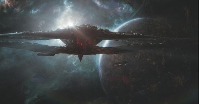 画像: ミッションのため宇宙を行くアベンジャーズ