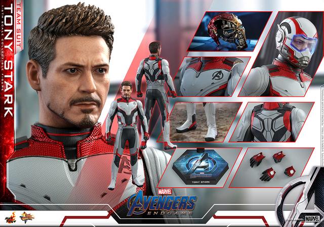 画像: 【ムービー・マスターピース】 『アベンジャーズ/エンドゲーム』1/6スケールフィギュア トニー・スターク(チームスーツ版)