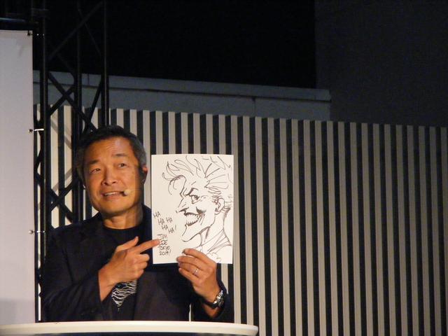 画像: 出来上がった絵がこちら。勿論バットマンも描いてくれました。シャッターチャンスを逃しただけです(笑)