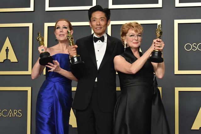 画像: メイキャップ賞受賞のカズ・ヒロ Getty Images