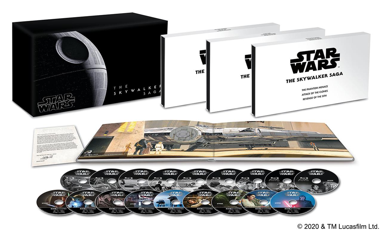 画像: <スター・ウォーズ スカイウォーカー・サーガ 4K UHD コンプリートBOX(数量限定)>/50,000円+税