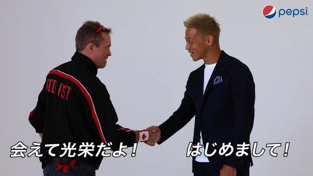 画像1: 本田圭佑がじゃんけん元世界王者とのじゃんけん修行でさらにパワーアップ