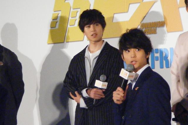 画像1: 永瀬廉、秋葉原にママチャリで登場!映画『弱虫ペダル』のキックオフイベントに伊藤健太郎、橋本環奈ら集結!
