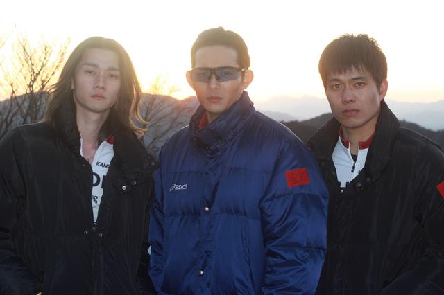 画像: 小野田坂道らの先輩3人。写真左から:栁俊太郎、竜星涼、菅原健 ©2020映画「弱虫ペダル」製作委員会 ©渡辺航(秋田書店)2008