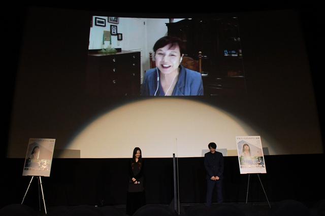 画像: LAと中継・リモート参加の桃井かおり