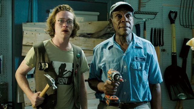 画像: 初参加!ケイレブ・ランドリー・ジョーンズ(左)、ダニー・グローヴァー(右)