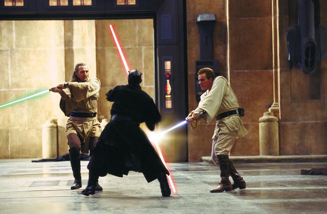 画像: オビ=ワン&クワイ=ガンvsダース・モール/「スター・ウォーズ エピソード1/ファントム・メナス」