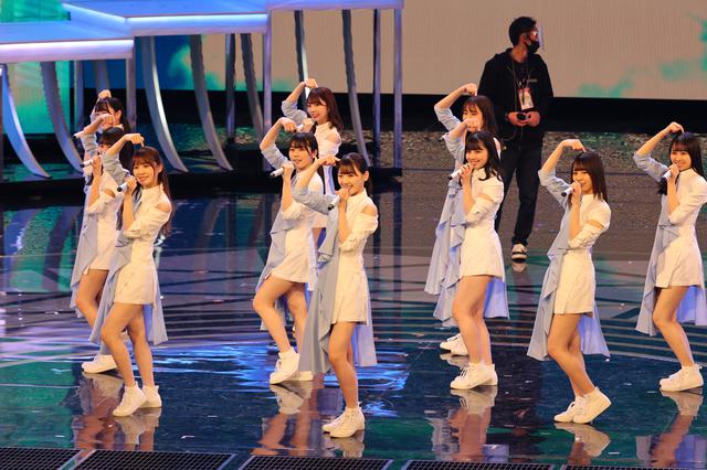 画像5: 日向坂46 リハーサルでのパフォーマンスの模様