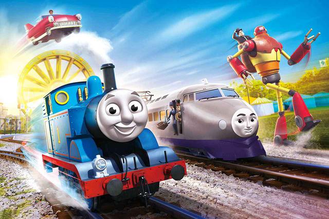 画像: トーマスと仲間たちが力を合わせて未来を守る!