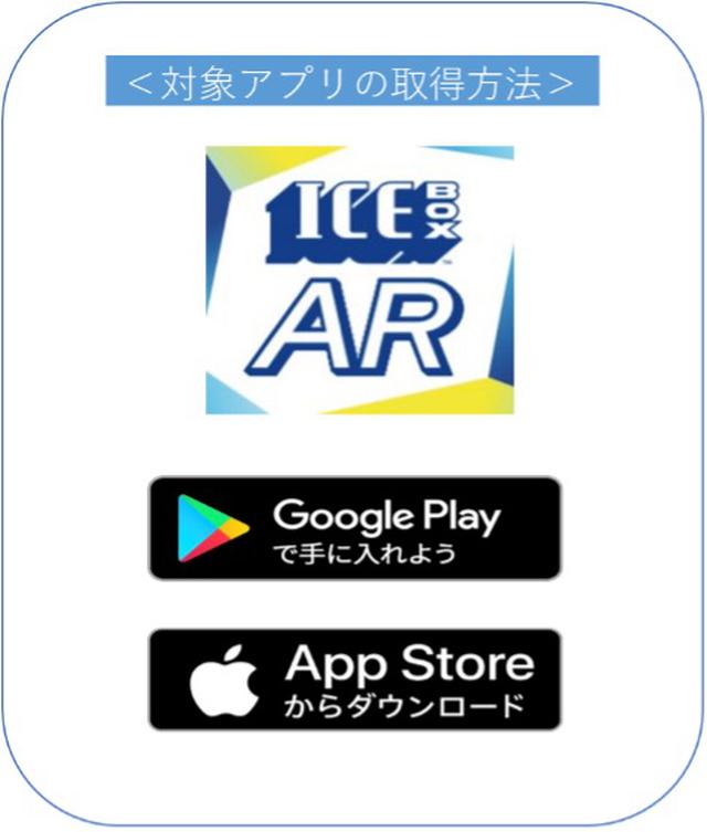 画像: 対象アプリ入手方法