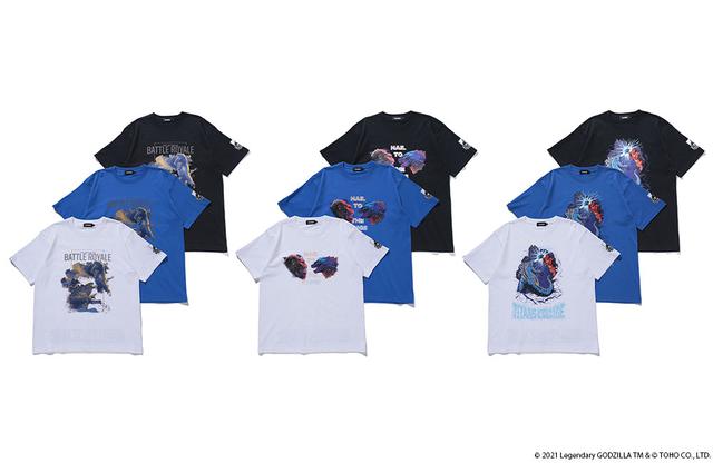 画像1: XLARGE×BOUNTY HUNTER×GODZILLA vs. KONG
コラボTシャツが7月2⽇(⾦)より発売︕