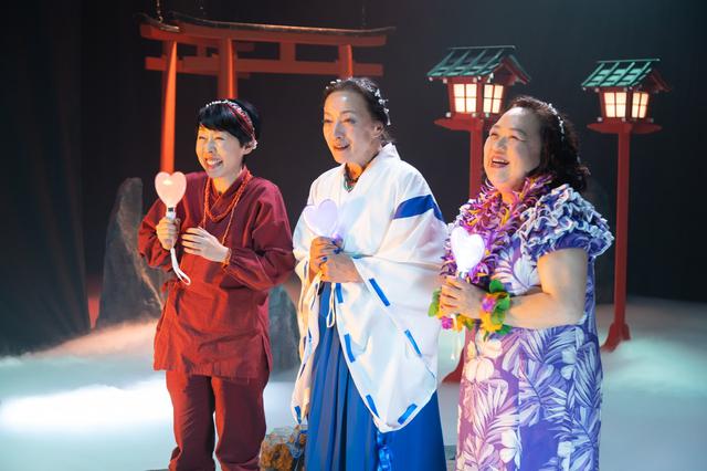 画像: 温泉の女神たちの、ふせえり、中島ゆたか、しのへけい子