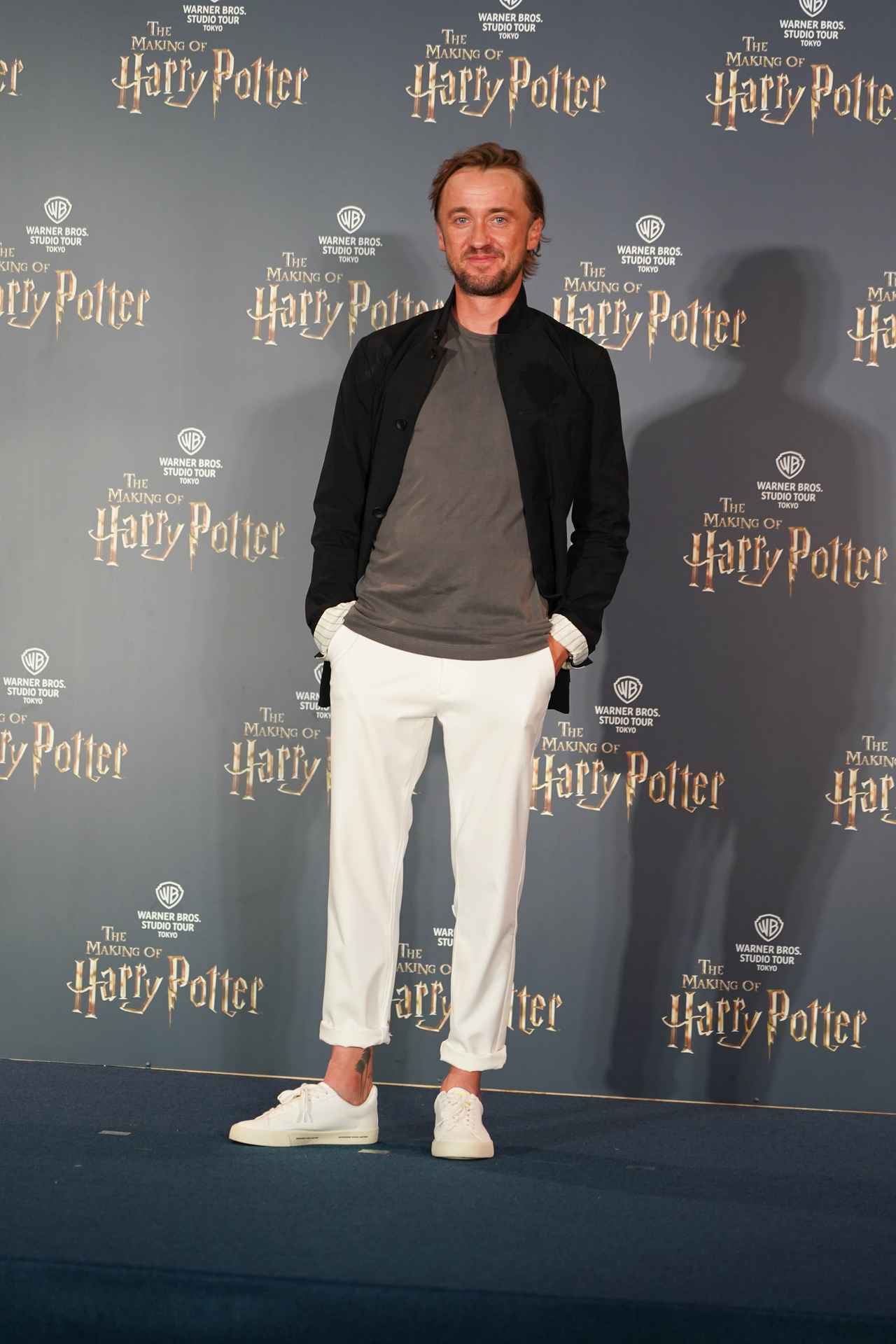 画像: ドラコ・マルフォイ役のトム・フェルトン