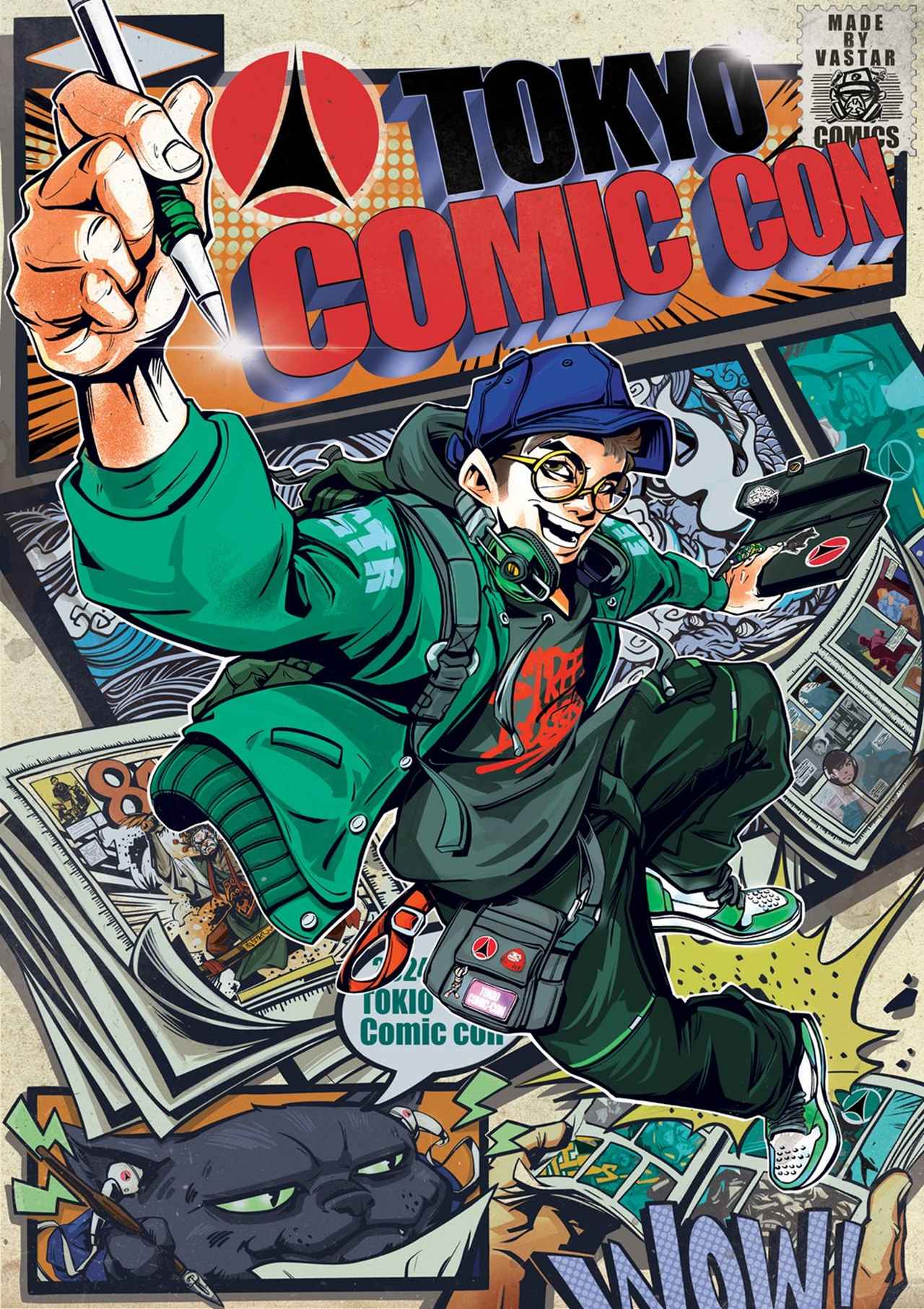画像: 東京コミコン2024のメインビジュアル