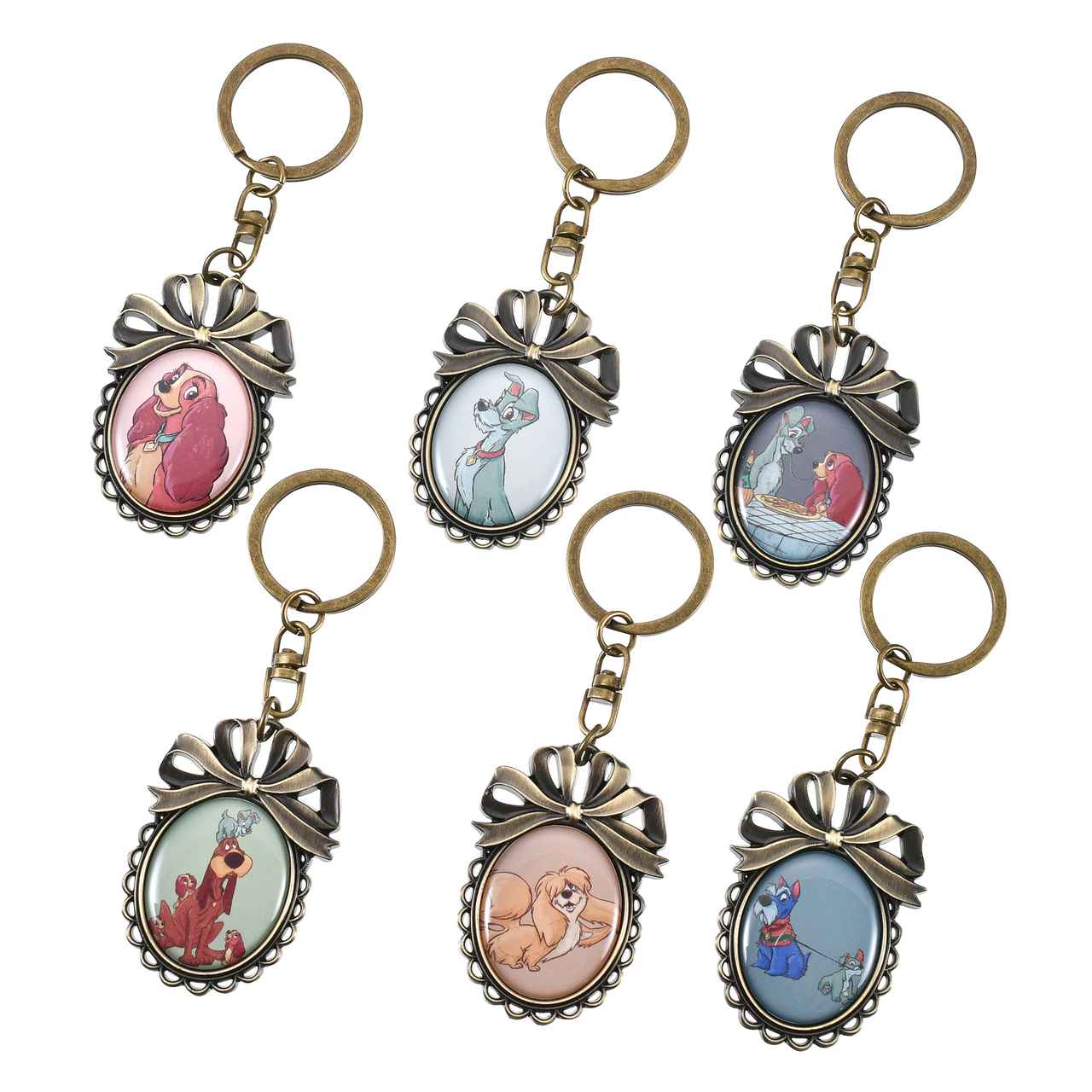 画像: (C) Disney シークレットキーチェーン:各900円
