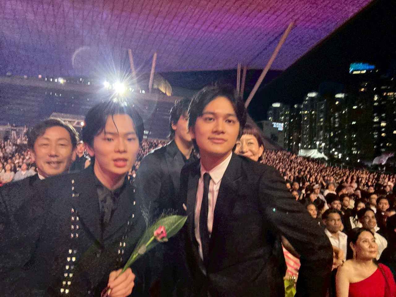 画像4: 映画『愚か者の身分』コンペティション部門選出! 北村匠海・林裕太・綾野剛らが釜山国際映画祭レッドカーペットに登場!