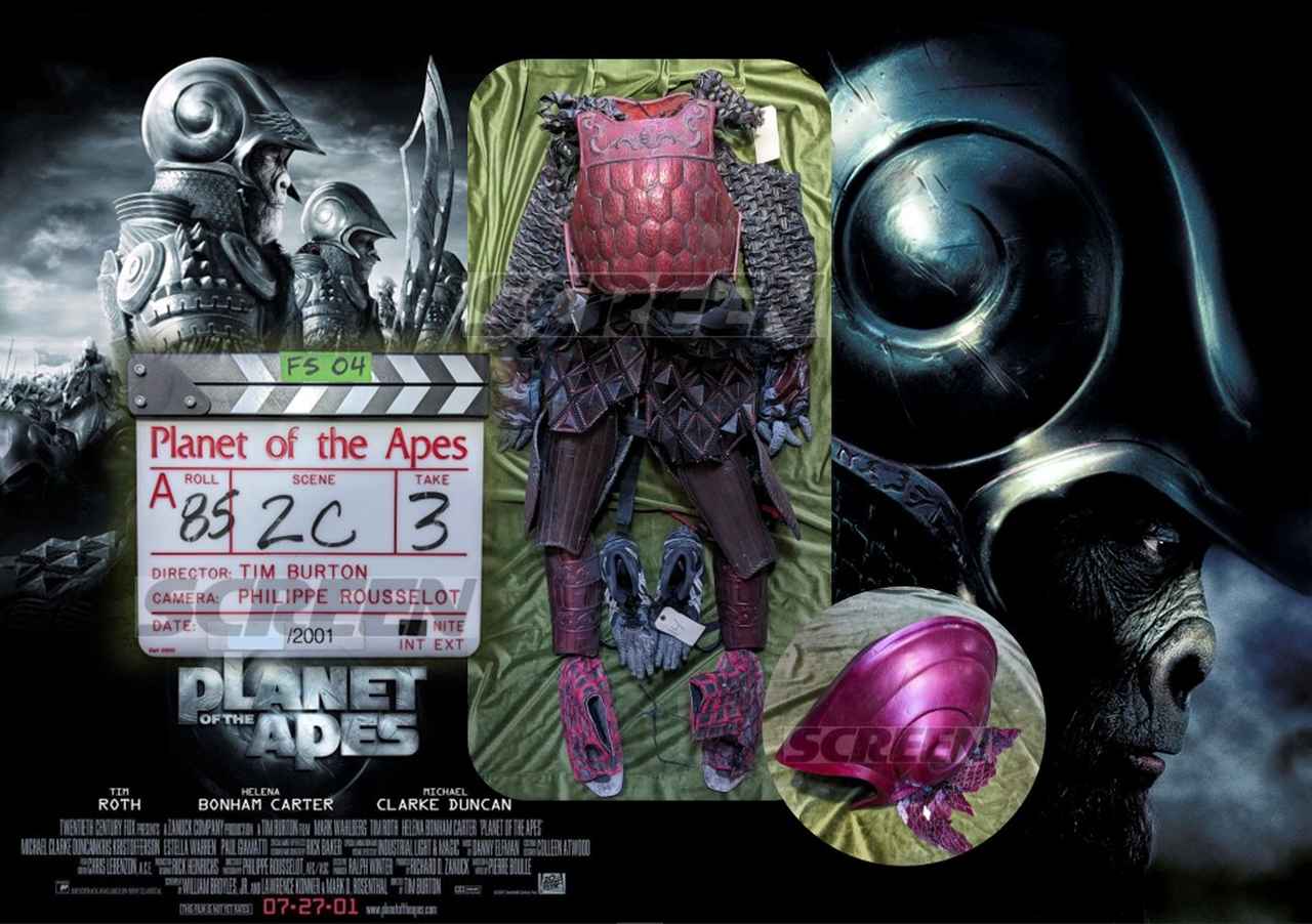 画像: ★『猿の惑星』再始動のきっかけとなった、 ティム･バートン監督によるリメイク版『猿の惑星』から、ウォリアー･コスチューム他、貴重なアイテムを公開！ - SCREEN ONLINE（スクリーンオンライン）