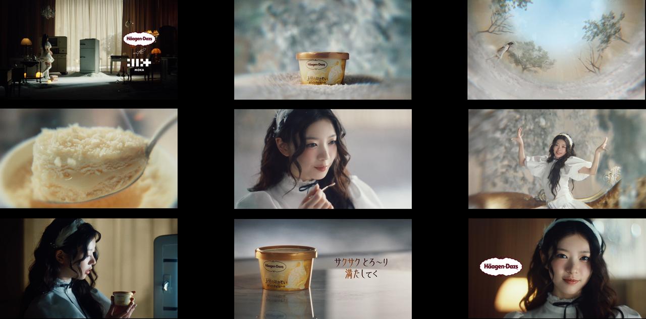 画像: ▼「天使のおさそい」篇（出演：MOKA）