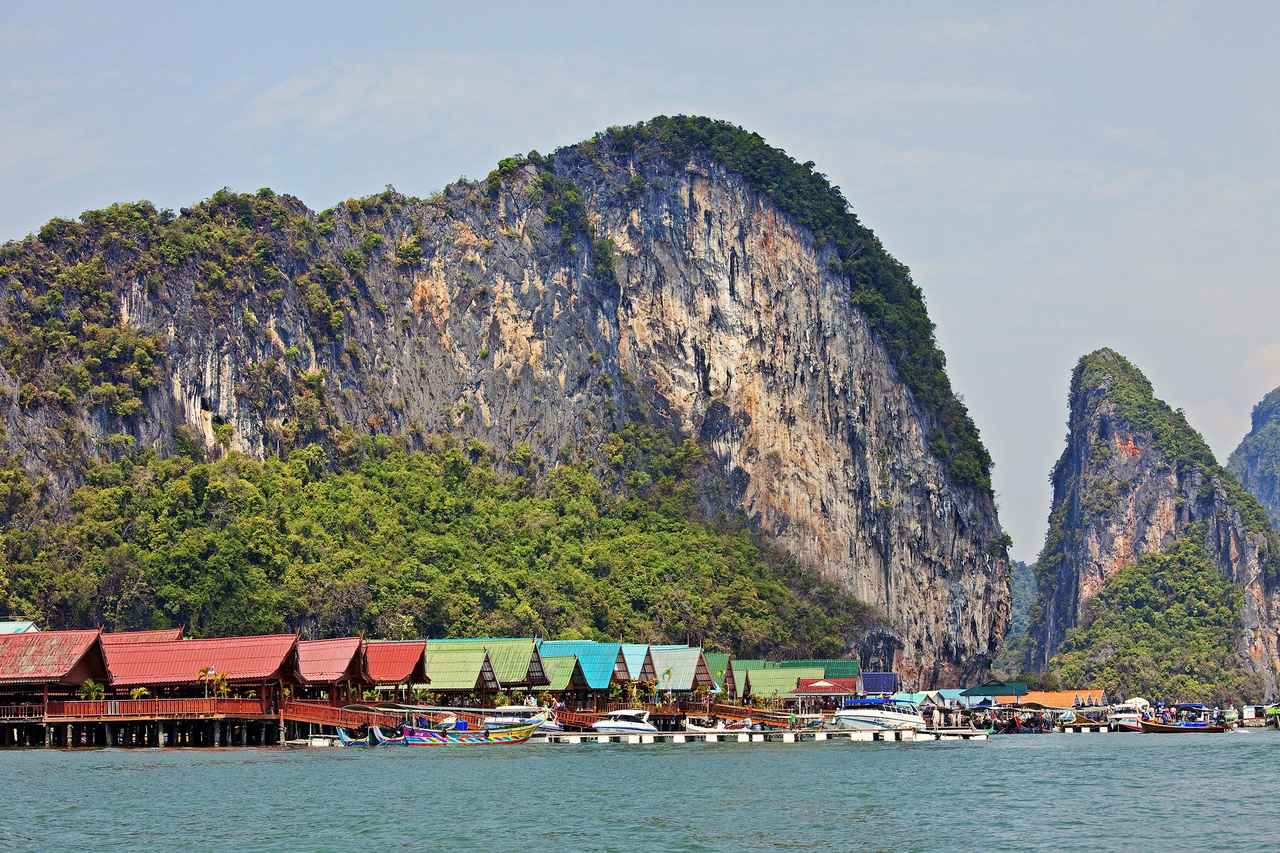 画像: パンイー島の水上集落 phto by Getty Images