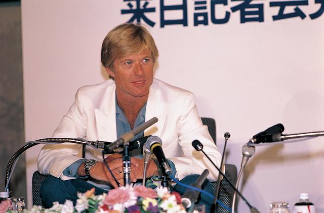 画像: 『ナチュラル』の宣伝で初来日し会見場は超満員に