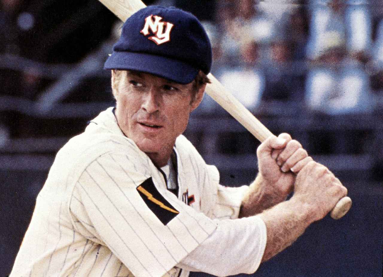 画像: 『ナチュラル』では野球選手役を