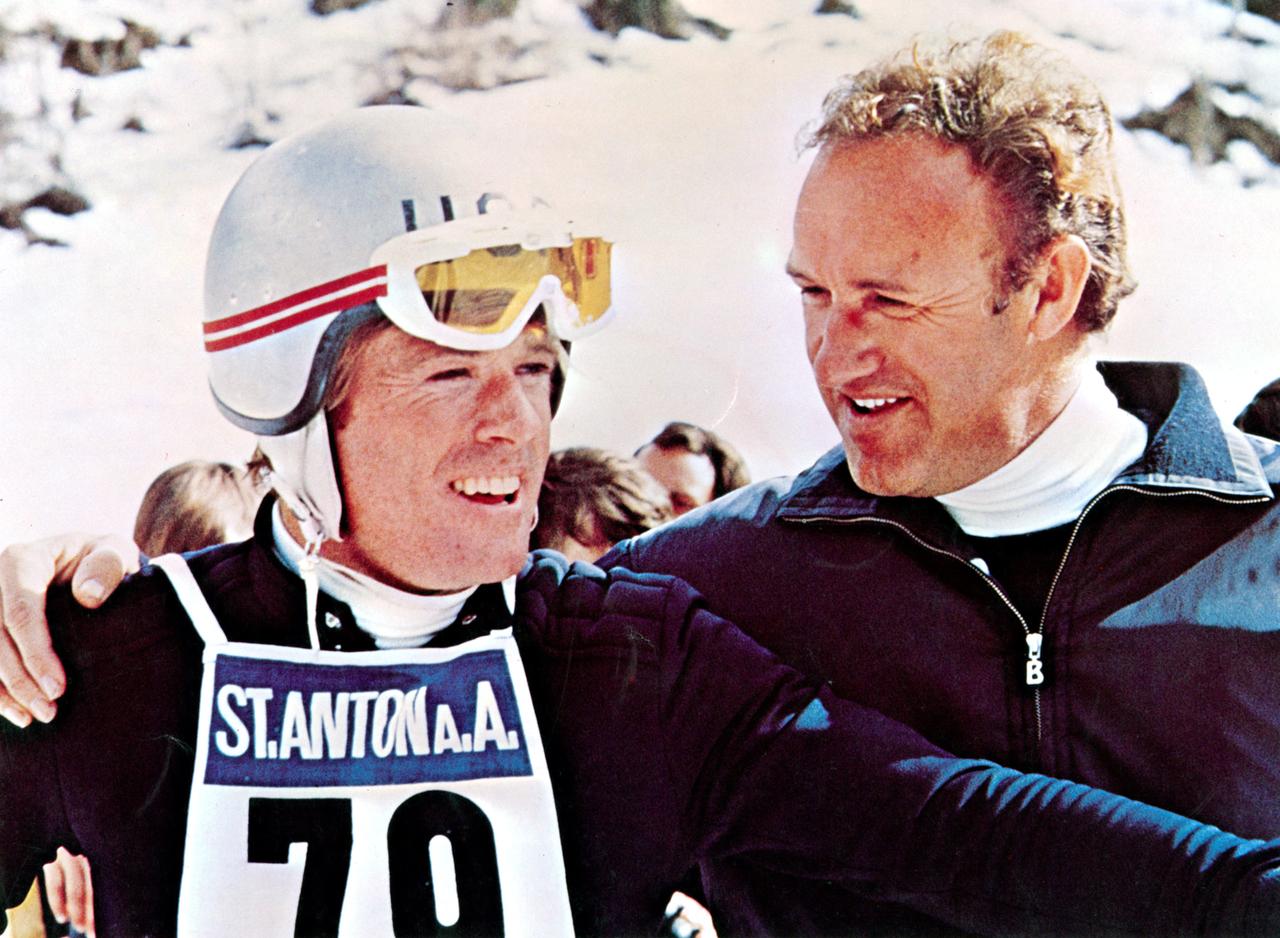 画像: 『白銀のレーサー』で共演のジーン・ハックマンと