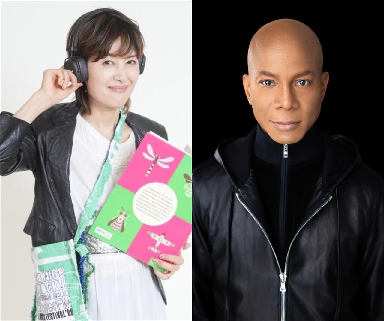 画像: (左から)荻野目洋子、トラヴィス・ペイン