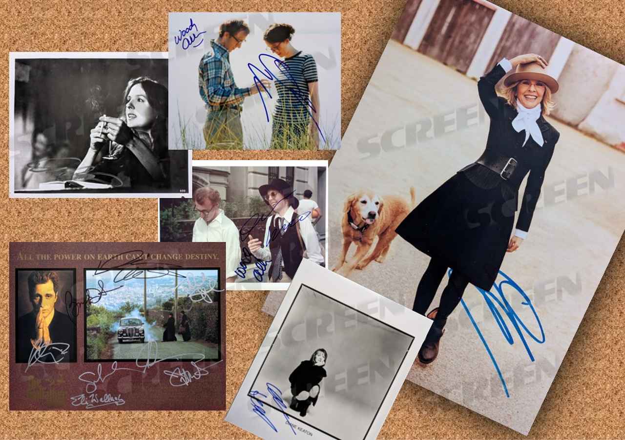 画像: ★「自由という感覚は、幸運にも人生経験や年齢についてくる」―――名優 ダイアン･キートン を偲んで、SCREEN Collectionsが保管する1970年代～の直筆オートグラフを公開。 - SCREEN ONLINE（スクリーンオンライン）