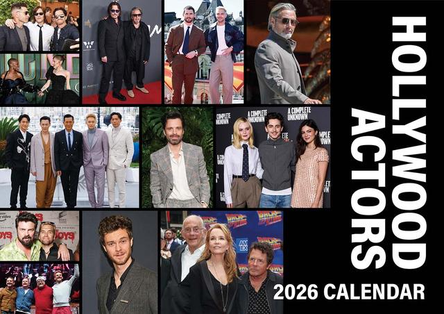 画像5: ハリウッド・アクターズ フォトカードコレクション 【豪華付録】5つから選べる2026年度カレンダー