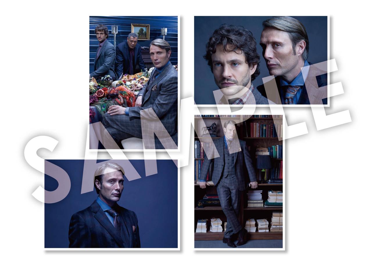 画像3: 東京コミコン会場限定版「SCREEN1月号」表紙:マッツ・ミケルセン 特別付録:マッツ・ミケルセン スペシャルポスター&「ハンニバル」ポストカード4枚セット